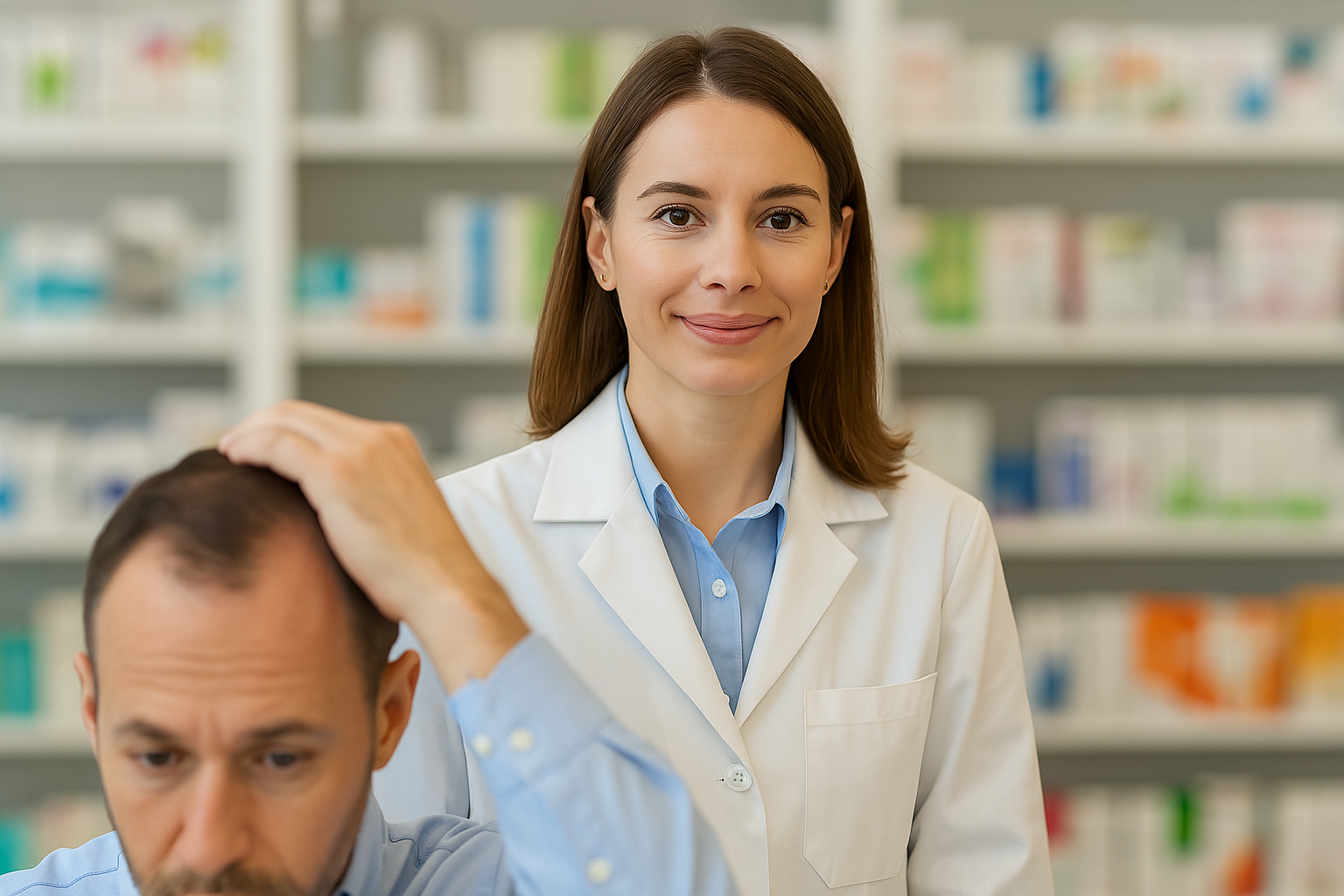 Nuove frontiere per gestire la caduta dei capelli in farmacia